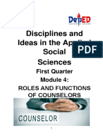 M 4 Roles and Functions of Counselors