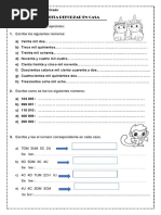 Reforzamos Los Números Hasta La CM