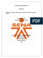 Evidencia 5 Propuesta Estructuración y Definición de Políticas de Talento Humano