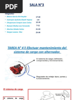 REA #4 Efectuar Mantenimiento Del Sistema de Carga Con Alternador