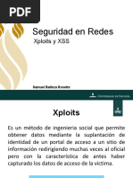 Seguridad en Redes Exploits y XSS