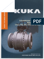 Kuka Trunnion Ball Valve Catalogue