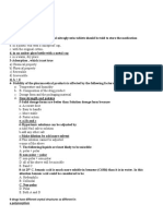 Pharmaceutics Mcqs