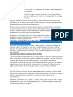 La Primera Revolución de La Química Es El Período de Transición Entre La