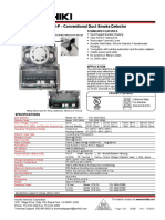 DH-100-P - Conventional Duct Smoke Detector: Specifications