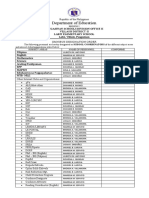 Omnibus Designation Coordinatorship 2022 2023