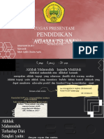 Presentasi Akhlaq Terhadap Makhluk TUHAN (PAI)