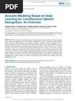 Acoustic Modeling Based On Deep Learning For Low-R