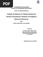 Análisis de Defectos en Paneles Solares de