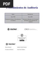 Procedimientos de Auditoroa