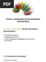 MF0978 - 1 Archivo y Clasificación de Documentación Administrativa