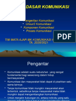 Konsep Dasar Komunikasi