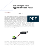 Cara Membuat Jaringan Client Server Menggunakan Cisco Packet Tracer