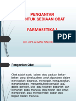 Bentuk Sediaan Obat