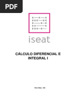 Apostila CÁLCULO DIFERENCIAL E INTEGRAL I