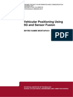 Vehicular Positioning Using 5G and Sensor Fusion