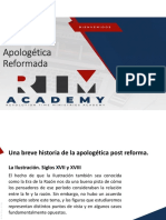 Taller RTM Academy - Apologetica Reformada