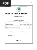 Laboratorio N°5 - Fisica Ii 2022-I