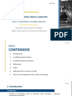 Tarea 2 de Participación. Condicionamiento Clásico y Operante