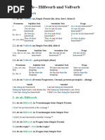 Das Verb Do - Hilfsverb Und Vollverb