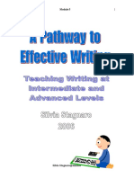 A Pathway To Effective Writing Module 5