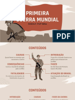 Apresentação - Primeira Guerra Mundial