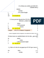 Interés Simple + Compuesto - Guía Resuelta Por Alexander López