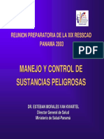 Manejo y Control de Sust. Peligrosas