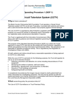 CCTV Surveillance - SOP 01 - Closed Circuit Television System (CCTV)