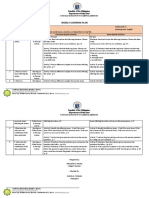 Weekly Learning Plan