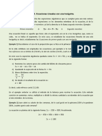 Ecuaciones Lineales Con Una Incognita