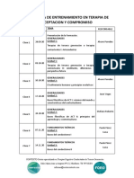 Programa de Entrenamiento en Act - Sabado