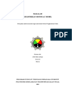 Makalah Kelistrikan Sistem Ac