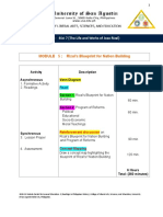 Module 5 SSCI 7 - Rizals Blueprint For Nation Building