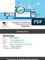 Part1-Pengantar & Kontrak Belajar Testing & Implementasi Sistem