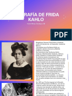 Biografía de Frida Kahlo