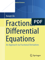 Fractional Differential Equations: Bangti Jin