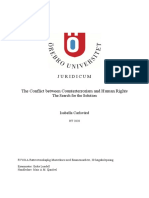 The Conflict Between Counterterrorism and Human Rights The Search For The Solution