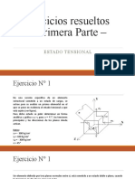 Ejercicios Resueltos - Estado Tensional - Primera Parte