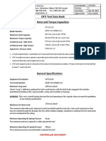 Hoist and Torque Capacities