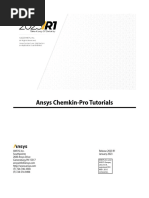 Ansys Chemkin-Pro Tutorials 2023 R1