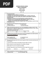 Annual Exam Set B STD 8