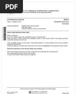 University of Cambridge International Examinations International General Certificate of Secondary Education