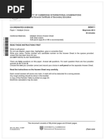 University of Cambridge International Examinations International General Certificate of Secondary Education