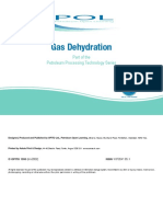 Gas Dehydration: Part of The Petroleum Processing Technology Series