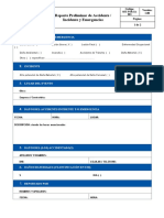 Sst-For-Ia-001 - Reporte Preliminar de Accidentes Incidente y Emergencia...