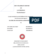 Project Feasibility Report On Laundromat "Dirt Busters"