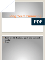 Long Term Financing