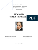 Biografia de Simon Rodriguez