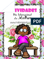 Atividades - Dia Da Mulher - Materiaispdg PDF